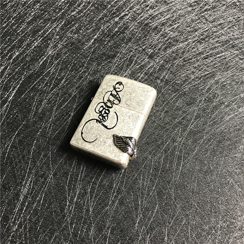 个性创意防风火机银色3