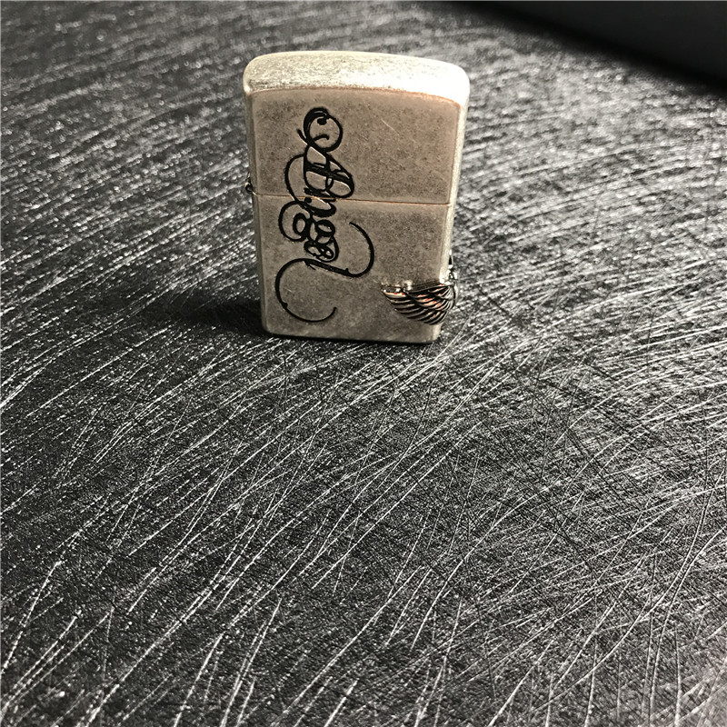 个性创意防风火机银色4