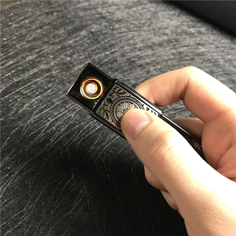 个性创意防风火机黑色4