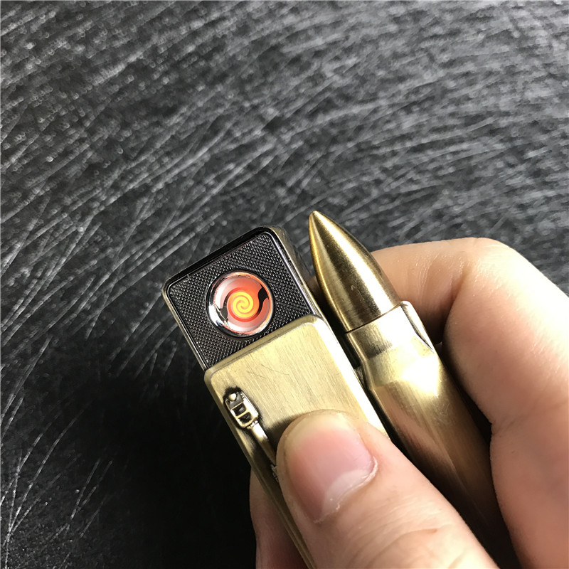 个性创意防风火机金色4