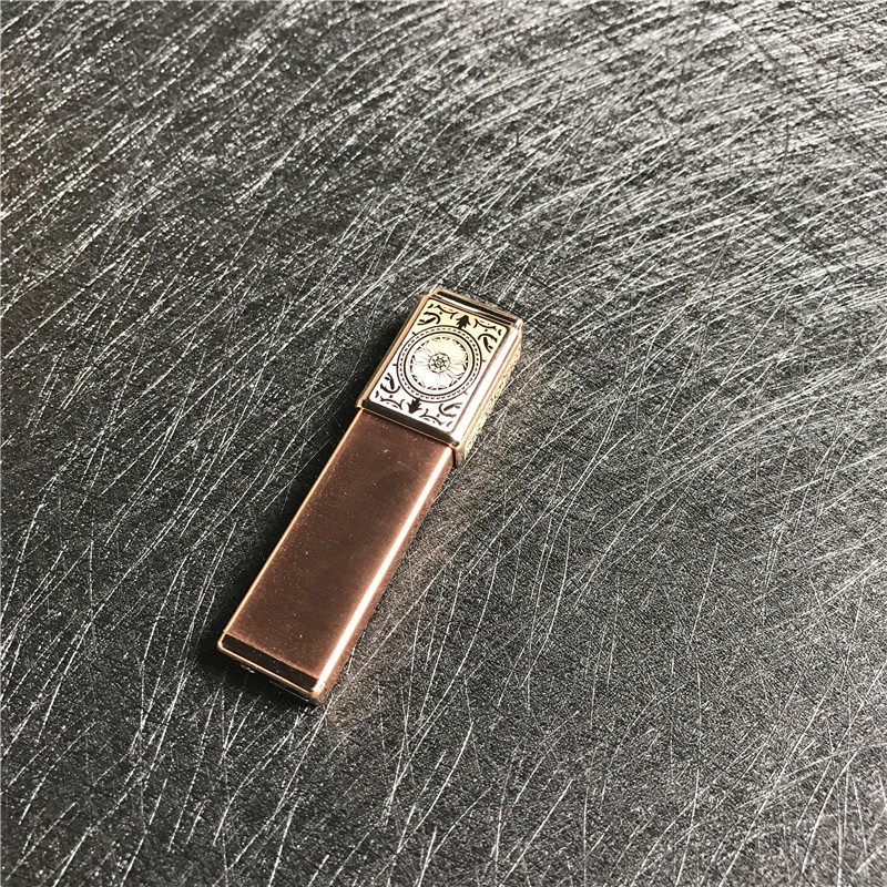 个性创意防风火机铜色3