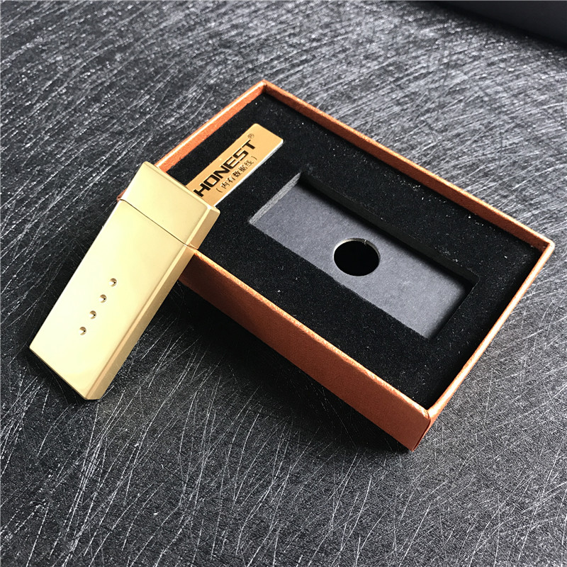 个性创意防风火机金色2