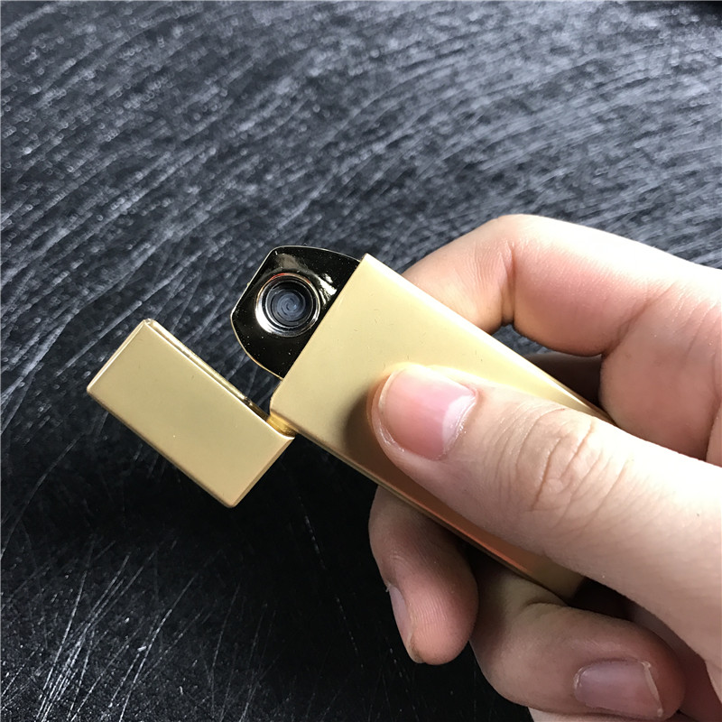 个性创意防风火机金色4