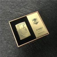 个性创意防风火机金色