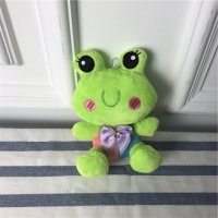 绿色青蛙	PP棉 抱枕毛绒玩具送女友生儿童婚庆礼物
