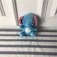 蓝色	小象 PP棉 抱枕毛绒玩具送女友生儿童婚庆礼物