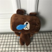 褐色	睡觉熊   PP棉	抱枕毛绒玩具送女友生儿童婚庆礼物