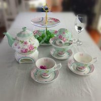高档骨瓷下午茶具-初夏