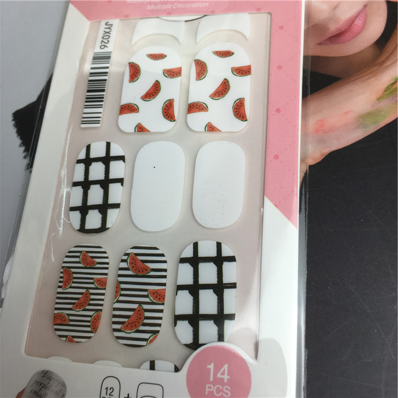 3D指甲贴美甲贴纸 防水持久 孕妇可用 环保5