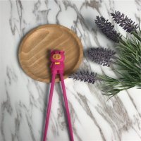 可爱小猪硅胶儿童辅助练习筷子