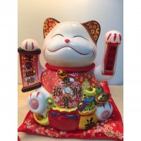 16寸特大陶瓷招财猫