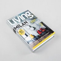 欧式简约纸质Living模型书摆件书房装饰