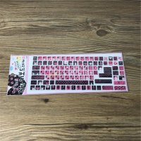 键盘贴 粉红色