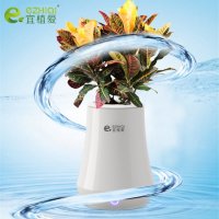 宜植爱简秀智能花盆全自动浇水室内种植花盆办公室水培植物种植盆