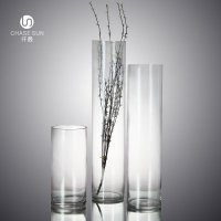 中式古典透明系列玻璃花瓶家居装饰CDT00022