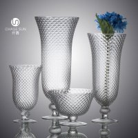北欧古典透明系列玻璃花瓶家居装饰CDT00164