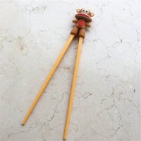 可爱卡通大嘴猴筷子