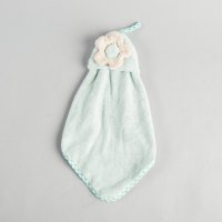 太阳花擦手巾	珊瑚绒