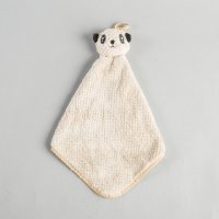 熊猫擦手巾 珊瑚绒