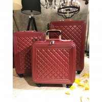 时尚旅行箱PU皮箱登机密码箱学生拉杆箱万向轮行李箱女24寸韩版