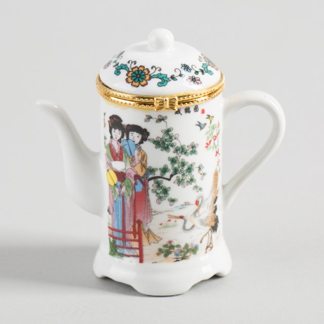 特色中国风牙签筒 茶壶形