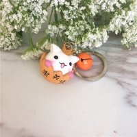 时尚创意可爱卡通立体造型情侣钥匙扣小挂件钥匙圈