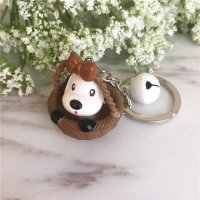 时尚创意可爱卡通立体造型情侣钥匙扣小挂件钥匙圈