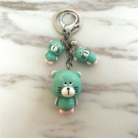 时尚创意可爱卡通立体造型情侣钥匙扣小挂件钥匙圈