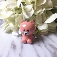 时尚创意可爱卡通立体造型情侣钥匙扣小挂件钥匙圈