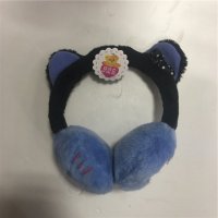 蓝色小熊可爱耳罩