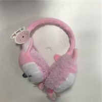 粉色可爱公仔耳罩