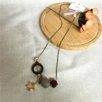 女款百搭时尚毛衣链创意项链潮流搭配饰品
