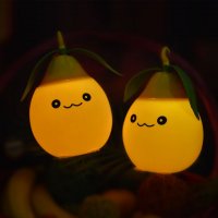 厂家直销 柚子硅胶灯 创意小夜灯 led灯 跨境电商货源 支持混批
