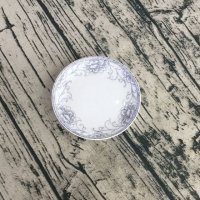 得意陶瓷 釉中高档骨瓷 心归淡雅 5寸月光盘