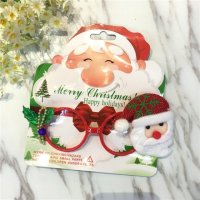 创意圣诞节圣诞老人眼镜框