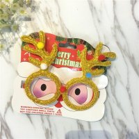 创意圣诞节圣诞老人眼镜框