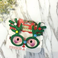 创意圣诞节圣诞老人眼镜框