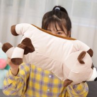 双插手毛绒玩具卡通充电热水袋 安全防爆自动断电