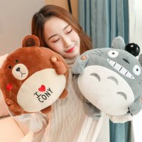 毛绒玩具卡通充电热水袋 安全防爆自动断电