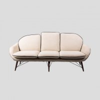 现代风格棉麻三人沙发（不含税）