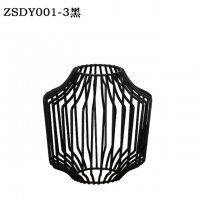 4*4小四方铁花瓶低ZSDY001-3黑