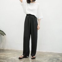 夏秋季新款百搭直筒棉麻阔腿裤大码高腰女裤子显瘦文艺范学生