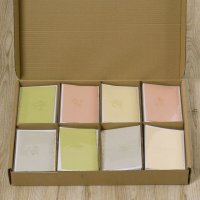 MINI-珠光纸小花盒装卡