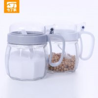 七丁乐创意玻璃调味壶厨房两件套新款 批发定制礼品定做加印LOGO