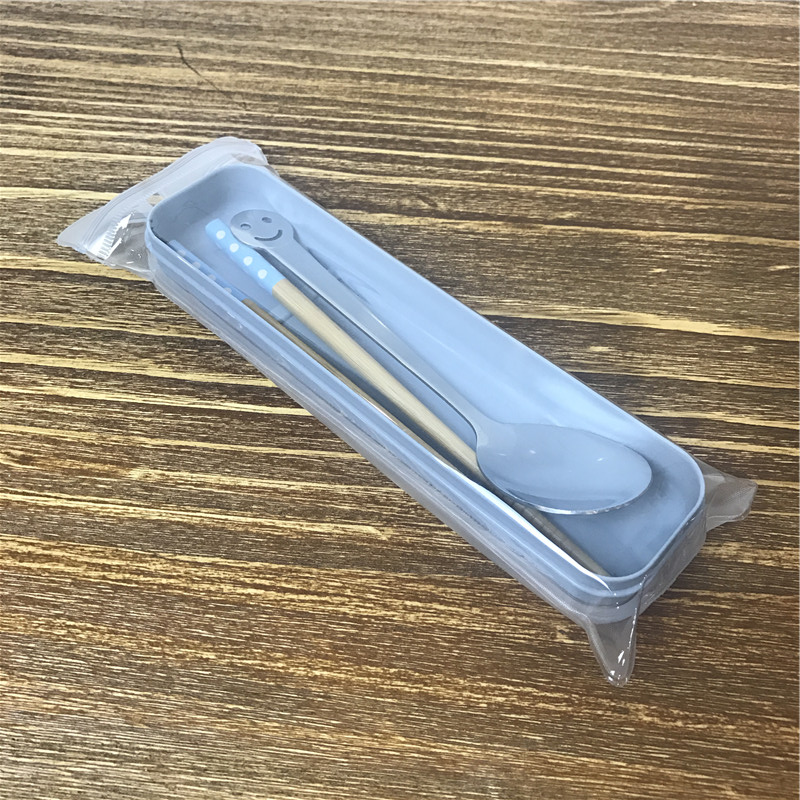 不锈钢便携餐具套装不锈钢勺子筷子1