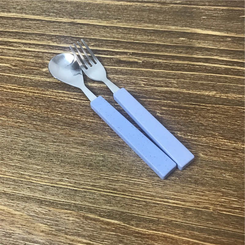 不锈钢便携餐具套装不锈钢勺子叉子2