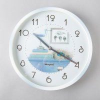 仿蓝白云石纹 ABS 田园创意座钟台钟 QG1204