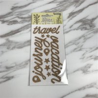 优质推荐时尚新款可爱别致精美贴纸 金色