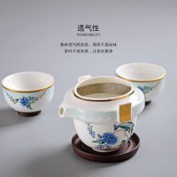 金领茶具-孔雀