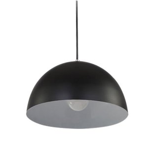 W-6255 黑色 铁艺+铝材小吊灯（大号）